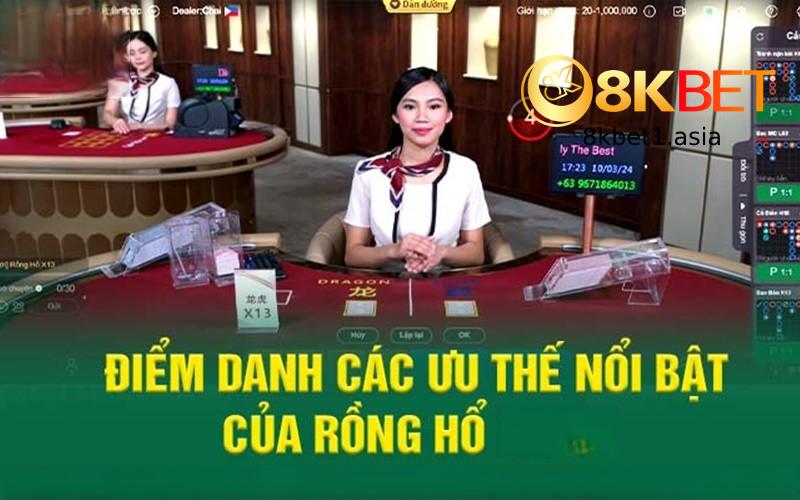 Đặc quyền rồng hổ 8kbet live casino của hội viên 8kbet